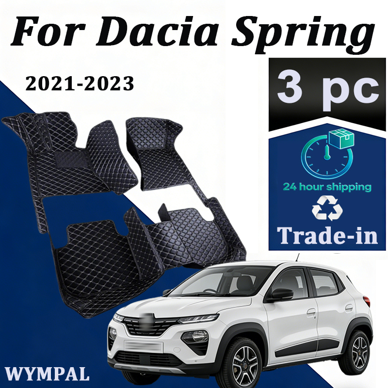 Tech Accessories Dacia - Auto Fußmatten für Dacia Spring Electric