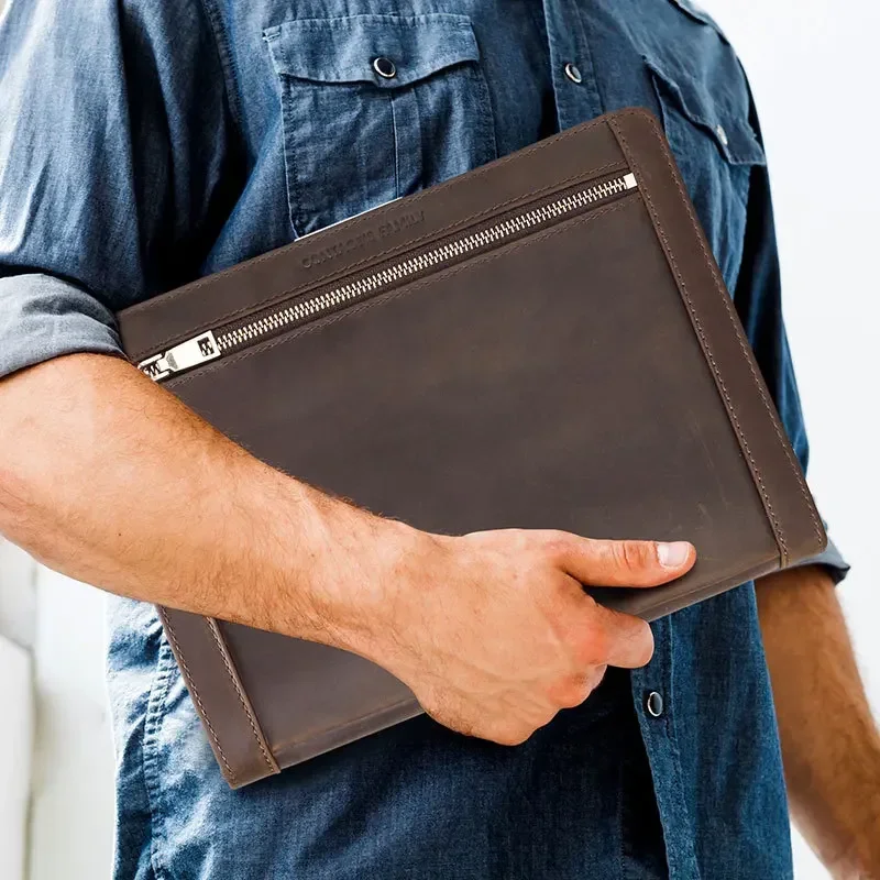 Leder-Tablet-Aufbewahrungstasc – Tech Accessories For Ipad Bewertung und Preis