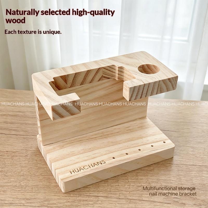 Tragbarer Holzhalter für Nagel – Nail Tech Accessories Bewertung und Preis