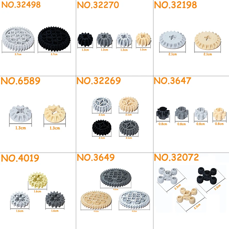 MOC Technische Teile Getriebe  – Tech Accessories Brands Bewertung und Preis